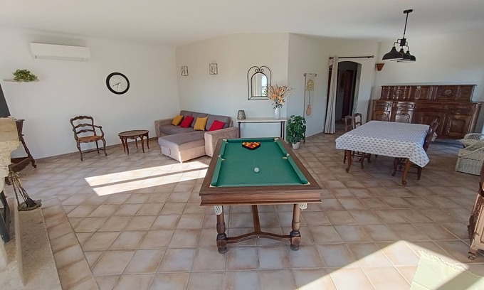 Orgnac-l'Aven House | Entire home and family quiet