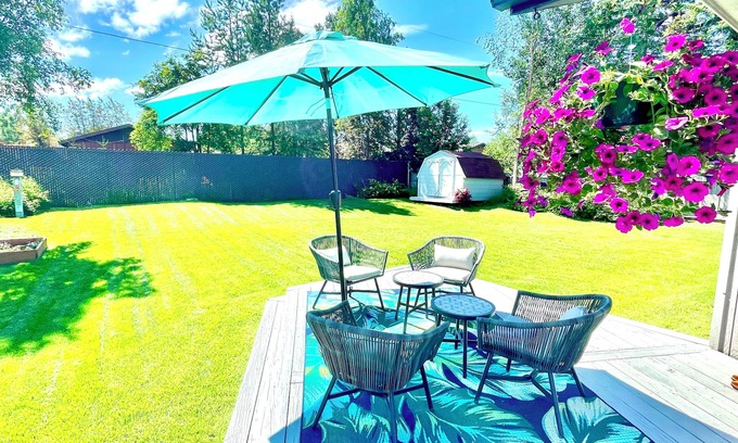 Soldotna House | Entire home remodeled & 1 mile to Kenai River & 1/2 block to Peninsula Hospital