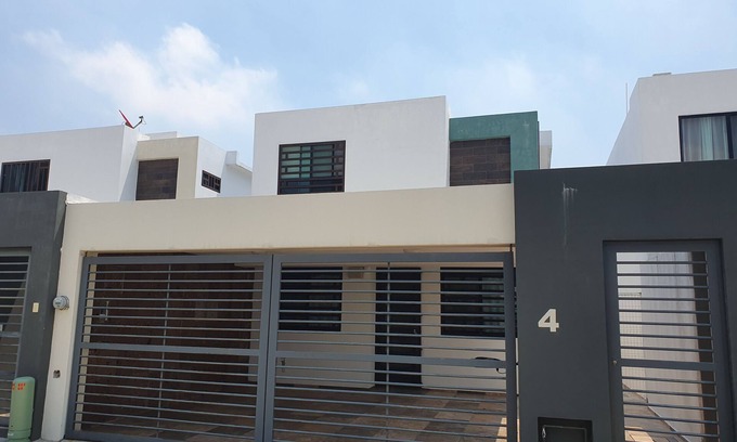 Villahermosa House | Entire house furnished 3 bedrooms 3 bathrooms security heated parking.