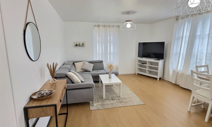 Dieppe Apartment | Entre Port & Mer - Spacious 77m2 apartment in Dieppe
