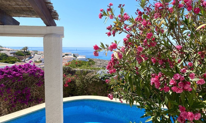 Binibeca Villa | Charming chalet near Binibeca beach, private pool and WiFi