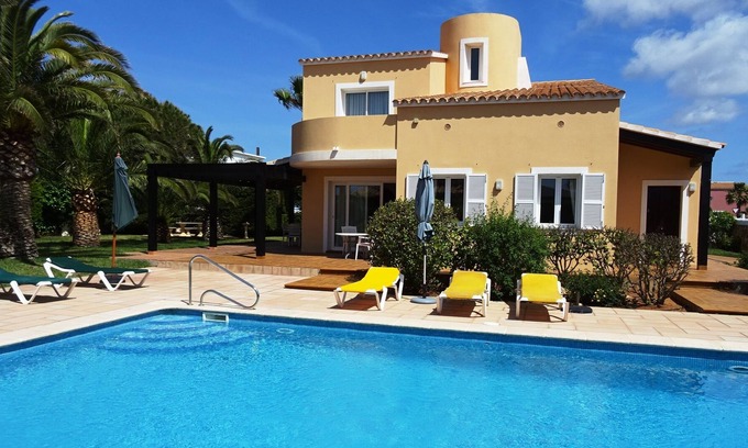Son Blanc Villa | Luxory Villa, heated pool, 400mt beach, full comfort