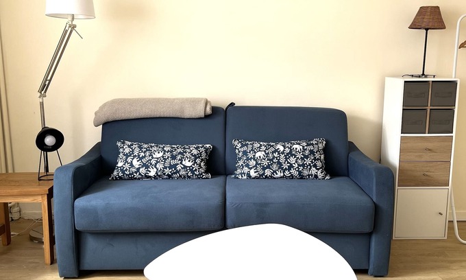Opal Coast Apartment | Escale en Duo, studio Plage d'Opale sea view +wifi