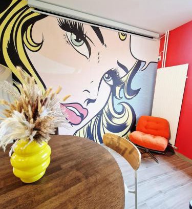 Ugine Apartment | Escale Pop Art T3