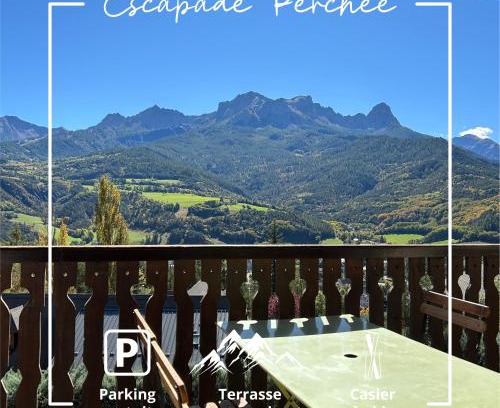 Barcelonnette Apartment | Escapade Perchée - Vue - Balcon - Parking