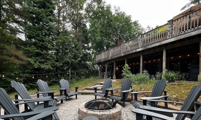 Port Franks Cottage | Escape to the Forest: Beach Access, Jacuzzi, and Cozy Fireplace