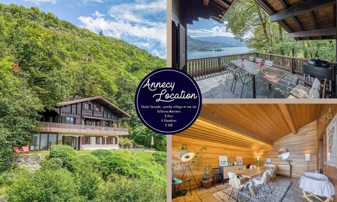Talloires-Montmin House | Escape to this luxurious chalet offering breathtaking views of Lake Annecy.