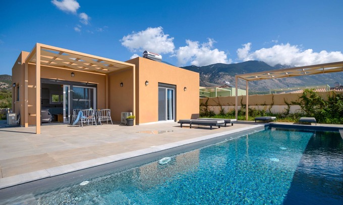 Karavados Villa | Escape to Villa Ioanna Mentoros - a private pool, stunning views