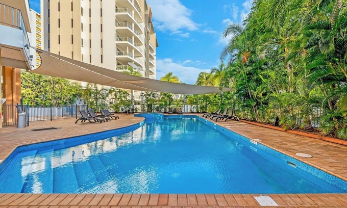 Darwin City Centre Apartment | Esplanade Oasis across Two Contemporary Apartments