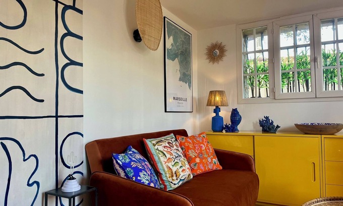 Saint-Barnabe House | Esprit Méditerranéen Dans Bastide Avec Jardin - 15mn du Centre Ville