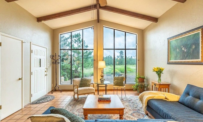 Flagstaff Cabin | Eva's Family Retreat Rustic & Rural+2.4 Acres+Sauna+ Fire Pit