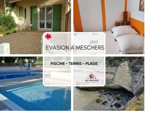 Meschers-sur-Gironde House | Evasion à Meschers Piscine Plage Tennis Famille