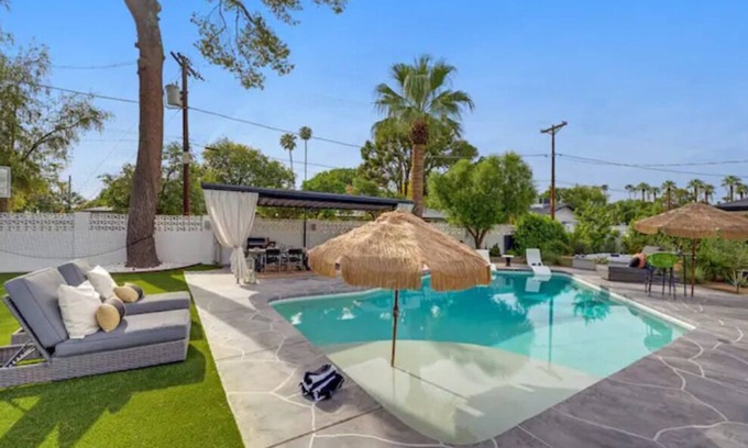 Alhambra Resort | Event Worthy SPA-LIKE Back Yard with Amenities Galore! NO overnight