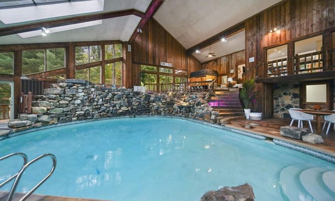Cartersburg House | Events Welcome! Exclusive 65-Acre Gated Estate w/Indoor Pool & Private Lake