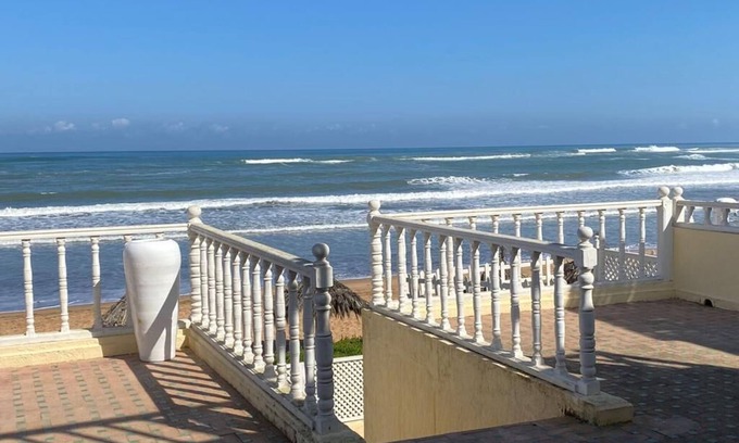 Bouznika House | Exceptional 5-bedroom family home ON the beach