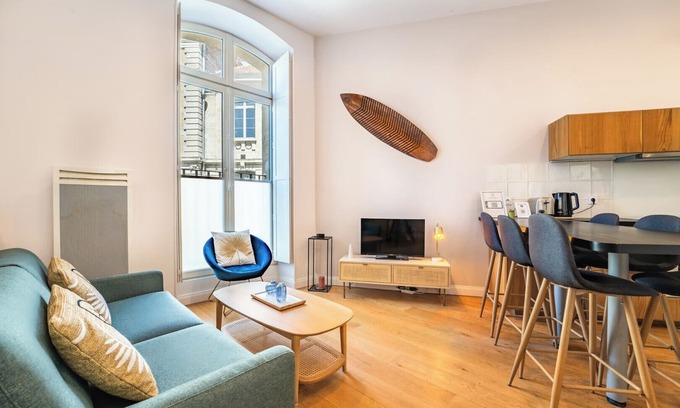 Grand Parc-Paul Doumer Apartment | Exceptional and modern flat at the gates of the Jardin Public for 6