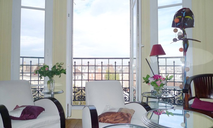 Montmartre Apartment | Exceptional Flat for 4 - Best Montmartre Area – Panoramic View