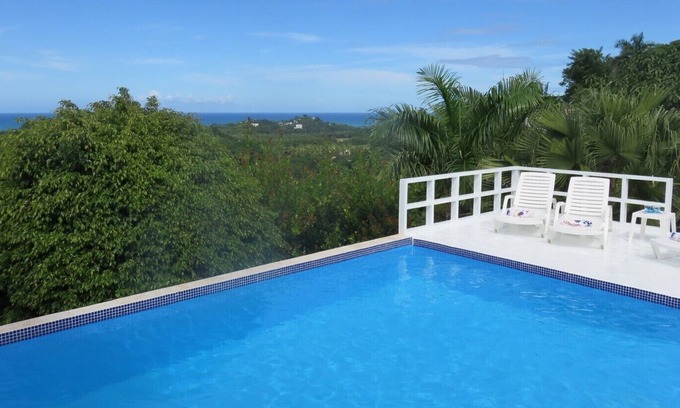 Las Terrenas House | EXCEPTIONAL SEA VIEW VILLA with PRIVATE POOL / Nearby Bonita Beach and center