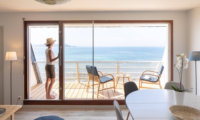 Trelevern House | Exceptional sea view, Villa Porz Garo