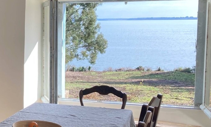 Ile-aux-Moines House | Exceptional site with wide open spaces and family sea access