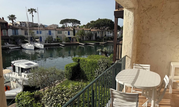 Port Grimaud Apartment | Exceptional view, sunny terrace - best location in Port Grimaud
