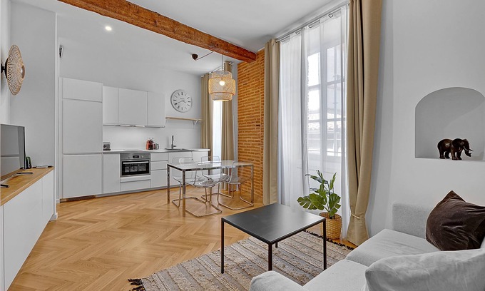 Saint-Etienne Apartment | Exceptionnel T2 Hypercentre Hôtel Particulier Toulouse Capitole