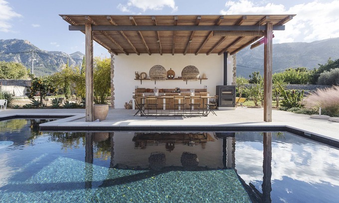 Soller House | Exclusive designer stone villa with views over the mountains