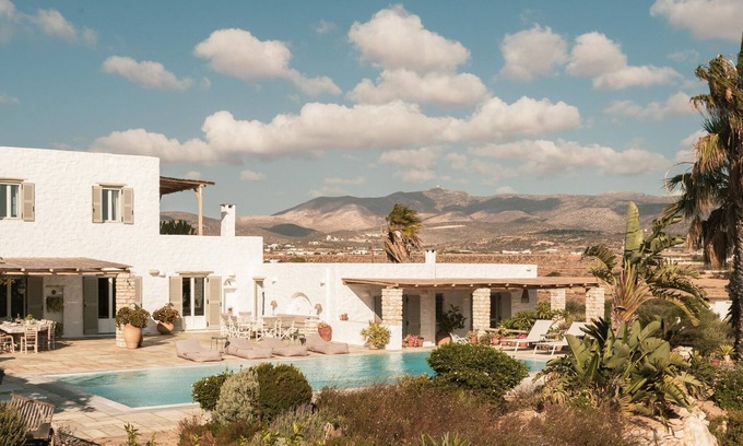 Paros Villa | Exclusive Luxury Villa with Pool and Sea on Voutakos Beach