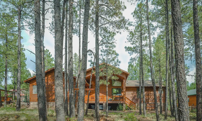 Pinetop Cabin | EXCLUSIVE RESORT CABIN IN THE GATED STARWOOD ESTATE WITH AC --SLEEPS 11
