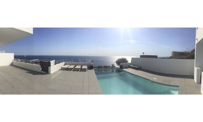 Cerbere Villa | Exclusive villa with salt water pool and fantastic Mediterranean Sea view