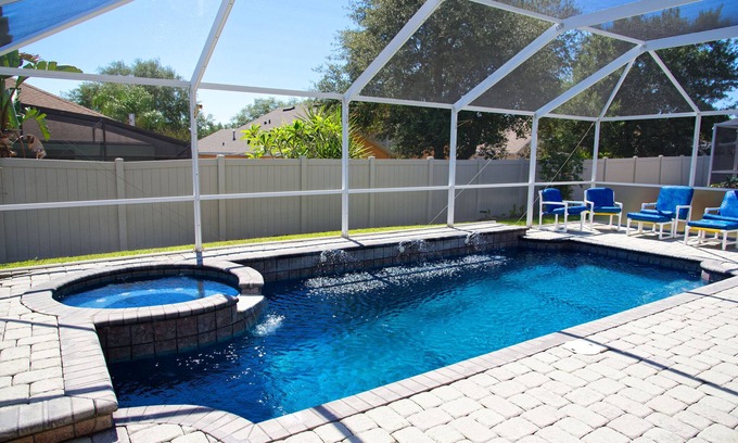 Davenport House | Executive Disney Pool/Hot Tub Villa with Outdoor Kitchen
