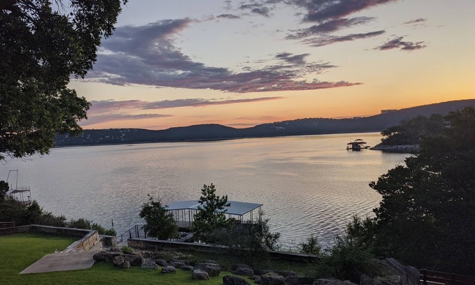 Marshall Ford Vista House | Executive Lake Travis Waterfront Home with Spectacular Views and Boat Dock