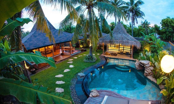 Gili Trawangan Villa | Exotic Luxury Villa with private Pool at Gili Trawangan
