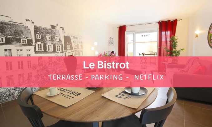 Fer a Cheval Apartment | expat renting - Le Bistrot - St Cyprien - Parking