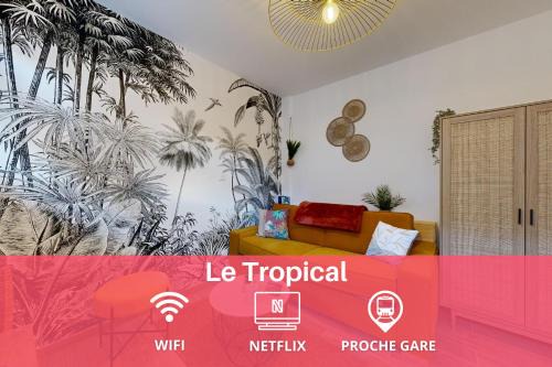 Toulouse East Apartment | expat renting - Le Tropical - Netflix - Proche gare