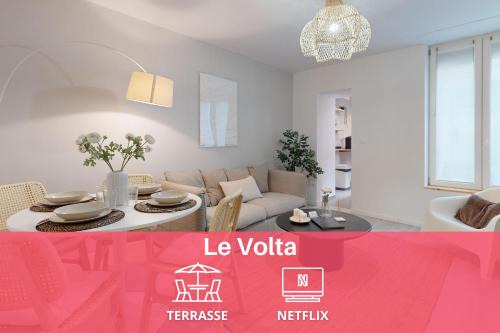 Matabiau Apartment | expat renting - Le Volta - Terrasse - Netflix