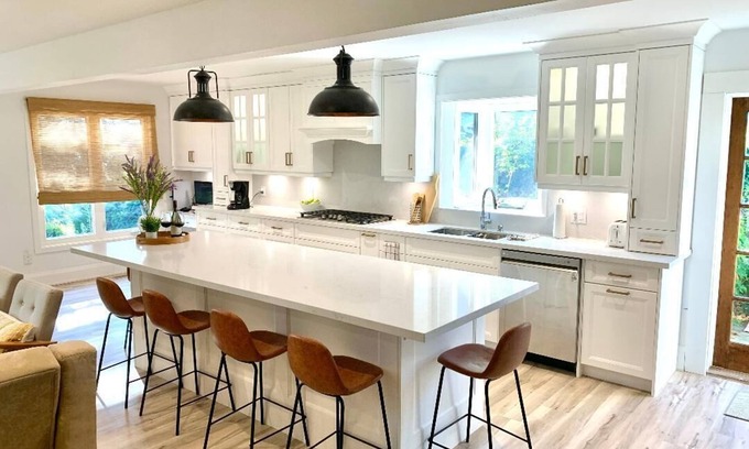 Historic Old Town House | Experience The Retreat Home with hot tub and EV charge