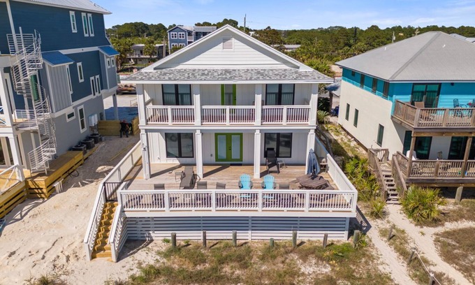Lullwater Beach On Gulf Of Mexico House | Experience luxury at the Diamond in the Rough! 5-bedroom beachfront home in Pier Park Area