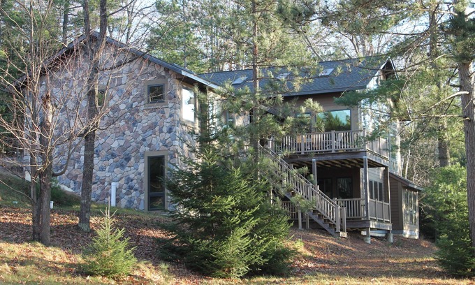 Boulder Junction House | Experience serenity relaxing in this single family home on the Manitowish Chain