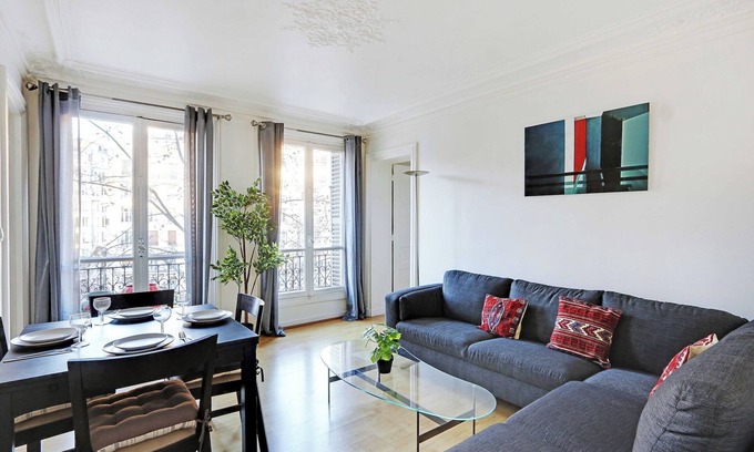 Ternes Apartment | Experience the Parisian Lifestyle: 2BR near Porte Maillot