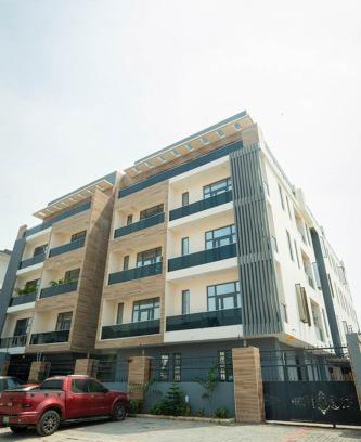 Ofin Apartment | EXQUISITE MIDAK APARTMENTS FOUR FLOORS WITH LIFT, POOL, GYM, PARKING SPACE IN LEKKI