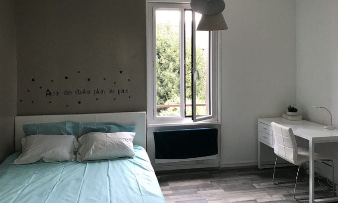Anatole France Danton Apartment | F1 heart of city Le Havre 2 persons