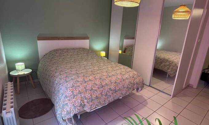 Neudorf Ouest Apartment | F3, free/secured parking, 10 mns from the historic center of Strasbourg!