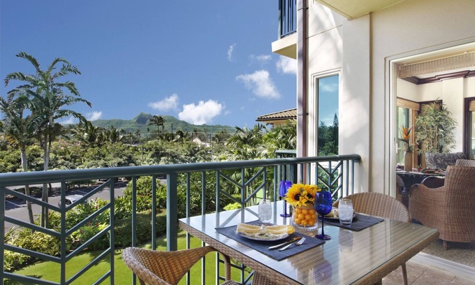 Wailua Condo | F303 - 2 Bedroom Garden Value Suite in Kapaa - Steps from the Water! AC Comfort!