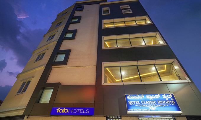 Panduranga Nagar Hotel | FabHotel Classic Heights - Near Yelahanka Railway Station