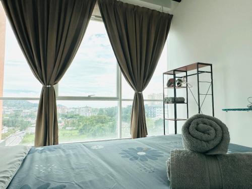 Bayan Lepas Apartment | Fabulous Airport 2BR Suite# Straits Intl# Msg Chair