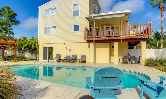 Indian Rocks Beach House | Fabulous Indian Rocks Beach Pool Home