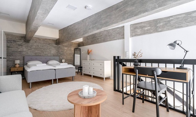 Tampere Apartment | Fabulous Modern Top Floor Loft Apartment in Pyynikki
