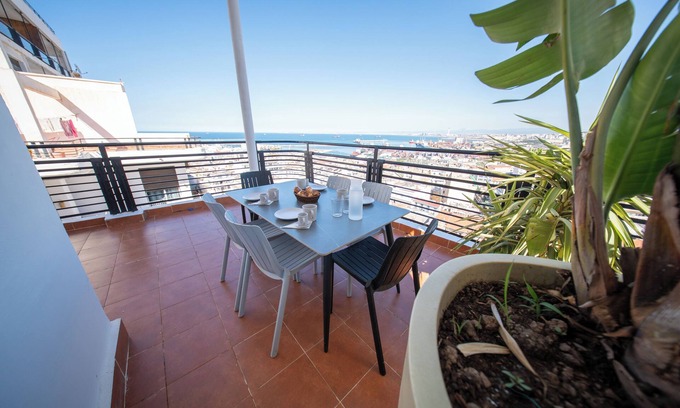 Algiers Apartment | Facing the Bay - Panoramic view