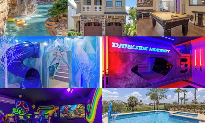 Reunion Villa | Fairway Fun Castle with Reunion Resort Free Access